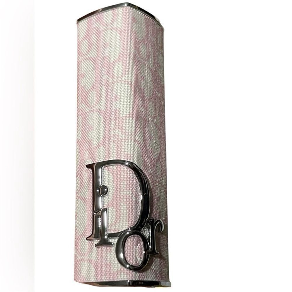 DIOR Addict Limited Edition Pink Oblique Refillable Lipstick Case NWT